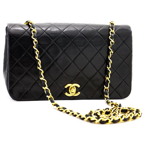 chanel noir sac|sac chanel le moins cher.